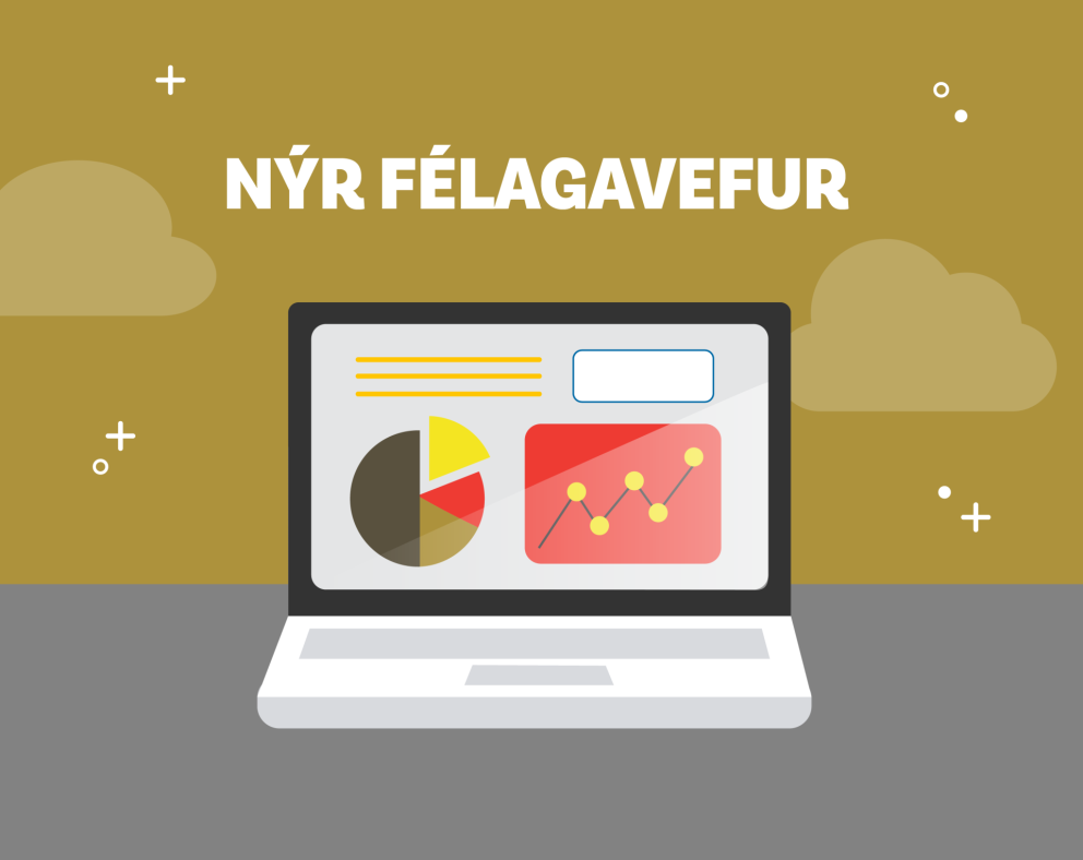 Nýr félagavefur